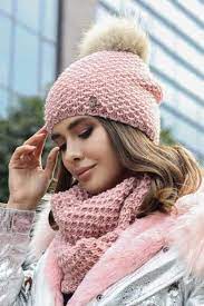 Womens Hat And Scarf Infinity Gray Wool Hat Navy Blue Winter Etsy In 2021 Hat And Scarf Gray Wool Hat Hats For Women