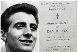 Memorial service for Doncaster Munich Air Disaster victim David Pegg  offered to Manchester United museum