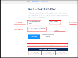 Here's your guide to understanding how the interest is calculated. What Is A Fixed Deposit Fd Calculator And How Does It Work