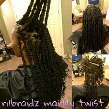 Marley Twist Over Starter Locs Locs Hidden By Rilbraidz Braidery Dmv Natural Braided Hairstyles Natural Hair Styles Dreadlock Hairstyles