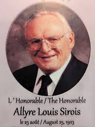 Allyre Louis Sirois MBE CdG (1923-2012)