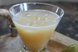 It's a simple recipe of caramel vodka, baileys, amaretto, and chocolate. A Kissed Pear And Caramel Fall Cocktail Tonya Staab