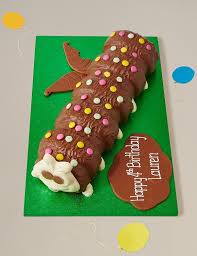 Half birthday class gift with free printable bag topper. Asda Challenges Marks Spencer With Colossal Clyde A Foot And A Half Long Caterpillar Cake Liverpool Echo