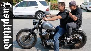 Inspired by the original, the scout bobber twenty looks mean for a reason. 2 Up Mod On A Hardtail Honda Shadow Vt600 Bobber Lnspltblvd Youtube