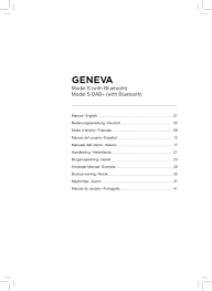 Geneva Model S Model S Dab User Manual 1 42mb Pages 1 24 Flip Pdf Download Fliphtml5