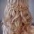 Curly Prom Waterfall Braid