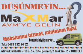 Tunceli De Kocaman Bir Market Maxmar Avm Tunceli Emek Gazetesi