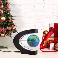 3 C Shape Anti Gravity Globe Magnetic Levitation Floating Globe Illuminated And Changeable Color Globe World Map With Colored Night Light Led Light Great Chr Floating Globe Led Night Light Colorful