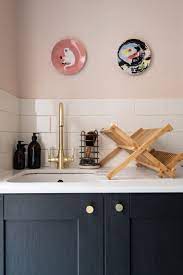 With over five years of experience professionally mounting and installing objects through his company, jason's handyman services, jason's work includes working with mounting window ac units, designing art gallery walls, installing kitchen cabinets, and replacing. Find Loads Of Color And Pattern Inspiration In This Lovely Uk Home Pink Kitchen Walls Pink Kitchen Kitchen Wall