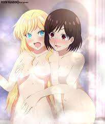 Rule 34 - 2girls Angry Face Blush Claire Francois Female Only Grabbing  Breasts Hand On Belly I Favor The Villainess Kurigamiin Lesbian Nosebleed  Rae Taylor Steam Watashi No Oshi Wa Akuyaku Reijou