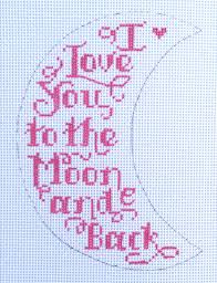 When framing the needlepoint canvas, you need to cover the front portion of the design. Needlepoint To Start My Stash Laura Zickus