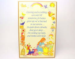 Vintage Baby Room Wall Hanging Songs For A Fifth Child Babies Don T Keep By Jan Walsh Nursery Decor Mou Vintage Baby Rooms Heart For Kids Vintage Baby