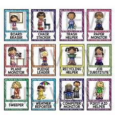 Classroom Job Cards Editable By Teaching Little Learners Teachers Pay Teachers Classroom Jobs Job Cards Preschool Schedule