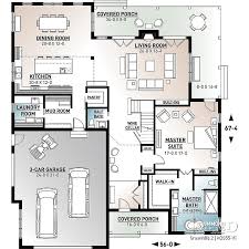 House Plan 4 Bedrooms 3 5 Bathrooms Garage 2655 V1 Drummond House Plans Ranch House Plans Drummond House Plans Ranch Style Floor Plans