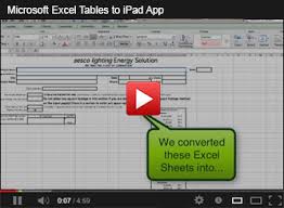 Convert Excel Spreadsheet To Iphone App Convert Excel To Ios App Microsoft Excel Tables To Ipad App Convert Excel Spr Excel Spreadsheets App Spreadsheet
