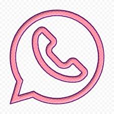 Wallpaper app pink wallpaper iphone iphone background wallpaper whatsapp pink whatsapp logo mobile app icon snapchat logo. Hd Pink Clipart Outline Whatsapp Wa Logo Icon Png Citypng