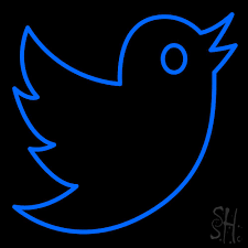 Twitter Bird Logo Neon Sign Animals Neon Signs In 2020 Neon Signs Bird Logos Neon