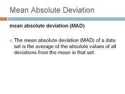 عادة تكون هذه القيمة المعطاة هي المتوسط الحسابي أو الوسيط لمجموعة البيانات. Mean Absolute Deviation Warmup Problems Find The Mean