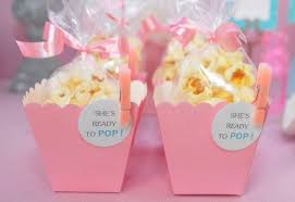 Pink And Blue Baby Shower Guest Feature Celebrations At Home Baby Shower Popcorn Blue Baby Shower Baby Shower Favors