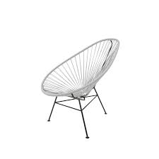 These classic designer chairs have a funny way of transforming an ordinary room into something spectacular. Original Acapulco Classic Chair Grau Original Acapulco Chair