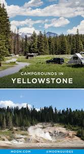 Camping In Yellowstone National Park Yellowstone Camping National Parks Camping Photography