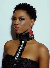 There Are No Words To Describe The Beauty And Fierceness Of Her Twa And Makeup Simply Bea Prom Hairstyles For Short Hair Natural Hair Styles Short Hair Styles