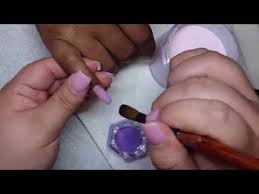 Pastel pink and yellow nails. Pastel Pink Coffin Nails Acrylic Nail Tutorial Youtube