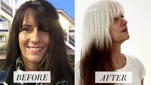 Top picks related reviews newsletter. White Hair Transformation A Year Of Growing Out My Natural Roots Allure