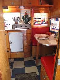 Vintage Travel Trailer Interiors Vintage Travel Trailers Shady Dell Trailer Interi Vintage Camper Interior Vintage Trailer Interior Vintage Travel Trailers