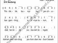 10 Lagu Ideas Lagu Pianika Not Musik