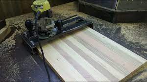 Router Planer Nick Offerman 39 S Flattening Jig Youtube Diy Router Router Jig