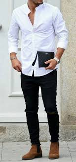 Men Casual Fashion Menfashioncasual Jeans Outfit Men Mens Black Jeans Outfit Black Jeans Men