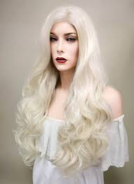 Wavy Light Blonde Lace Front Synthetic Wig Lw085d Wig Is Fashion