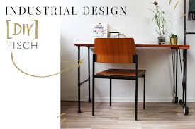 Je nach saisonalem sortiment ist die suche eine herausforderung. Industrial Design Tisch Mit Rohren Einfach Selber Bauen