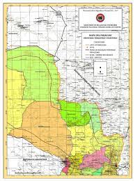 Mapa con los límites territoriales de paraguay. Mapas Actuales Comision Nacional Demarcadora De Limites