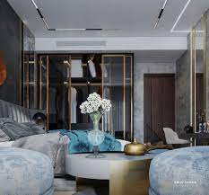 Dining Room In Stunning Blue And Green Tones Home Home Decor Design