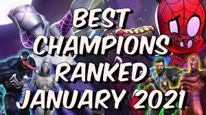 Trying a different comparison format for this video so i. Best Champions Ranked January 2021 Seatin S Tier List Marvel Contest Of Champions Youtube