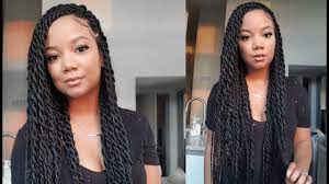 Save Your Edges First Senegalese Twist Of 2019 Janet Collection Bra Braided Hairstyles Senegalese Twist Hairstyles Twist Hairstyles