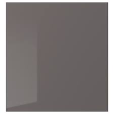 Light grey gloss kitchen with oak worktops ikea rugs 7x9. Selsviken High Gloss Grey Door 60x64 Cm Ikea