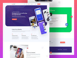 Lapa ninja is created to help designers find inspiration, learn and improve design skills. Ui Art On Twitter App Landing Page Design By Ui Art Team Full Preview Https T Co Wzdzhy32ho Work Inquiry Contact Uiart Io Designer Userexperience Designstudio Uidesigner Designagency Https T Co Jgacqr83fs