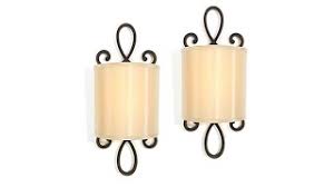 Manual on/off switch is discreetly hidden under the sconce shade. It S Exciting Lighting 2pack Battery Powered Led Wall Sc Youtube