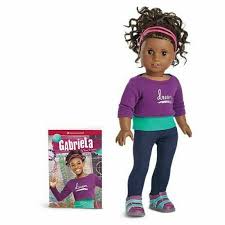 Turn to alibaba.com for a magnificent stretch of curly hair girl doll, with its unlimited options of playing accessories for kids. American Girl Gabriela Mcbride 18 In Doll 2017 Curly Hair Dark Brown Eyes For Sale Online Ebay