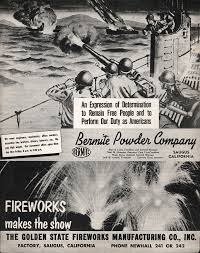 Golden state storage asub kohas santa clarita. Scvhistory Com Lw2569 Bermite Want Ad Golden State Fireworks Ad 1957