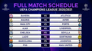 Here you will find all matches in the overview. Match Schedule Uefa Champions League 2020 2021 Group Stage Youtube