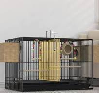 Portable Metal Outdoor Bird Cages for Small Bord Parrot Bird Cage Small  Animals Carrier for Travel