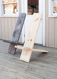 One Board Minimalist Chair Woodworking Projects For Kids Wood Projects For Beginners Diy Wood Projects