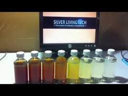 colloidal silver silver concentrations and colors youtube