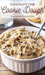 Edible Cookie Dough Made Without Eggs 100 Safe To Eat Recipe In 2020 Dessert Recipes Easy Cookies Simple Cookie Dough Recipe Edible Cookie Dough