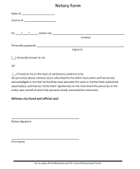 Notary public, notarization, sample, jurat, personally known. Home Smart Letters