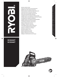 Check spelling or type a new query. Ryobi Rcs3835t Original Instructions Manual Pdf Download Manualslib